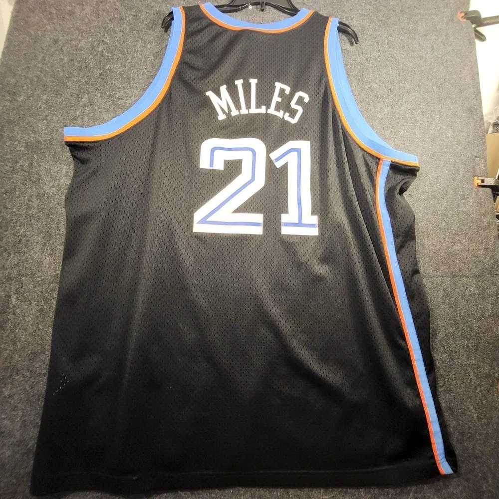 Cleveland Cavaliers Nike Darius Miles 21 Jersey Mens 4XL Black NBA Basketball